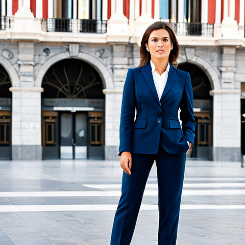 리니지 장비 강화 성공 확률 - Businesswoman in Madrid**

"A professional businesswoman in a tailored business suit, standing confi...