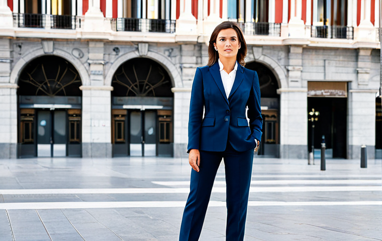 리니지 장비 강화 성공 확률 - Businesswoman in Madrid**

"A professional businesswoman in a tailored business suit, standing confi...