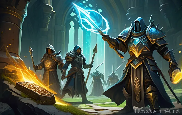 리니지 사냥터 공유 팁 - **Prompt:** "A skilled male character, agile and swift, wearing lightweight, enchanted agility armor...